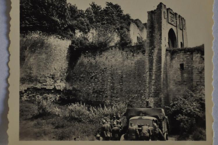 En 1940 les allemands au chateau
